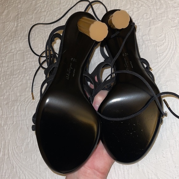 Salvatore Ferragamo Vinci Suede Sandals NWB - Picture 6 of 6